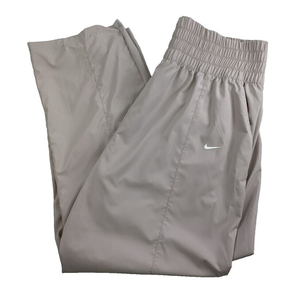 Nike Dri Fit One Ultra High Waisted Pants Lightweight Platinum Violet Womens XXL